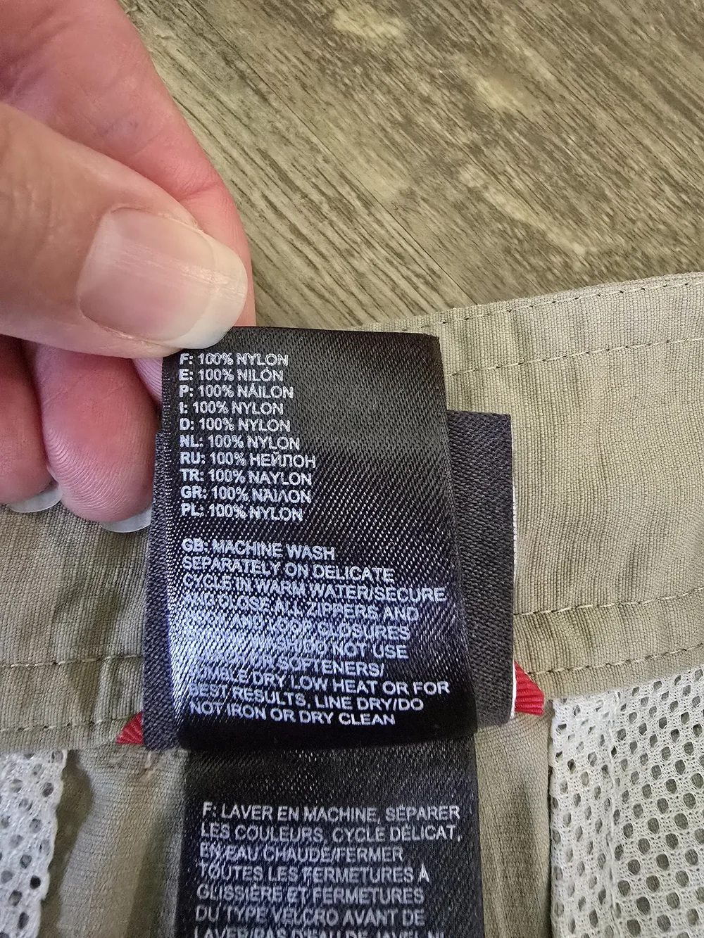 The North Face Men's Convertible Pants in Light Gray Size 32